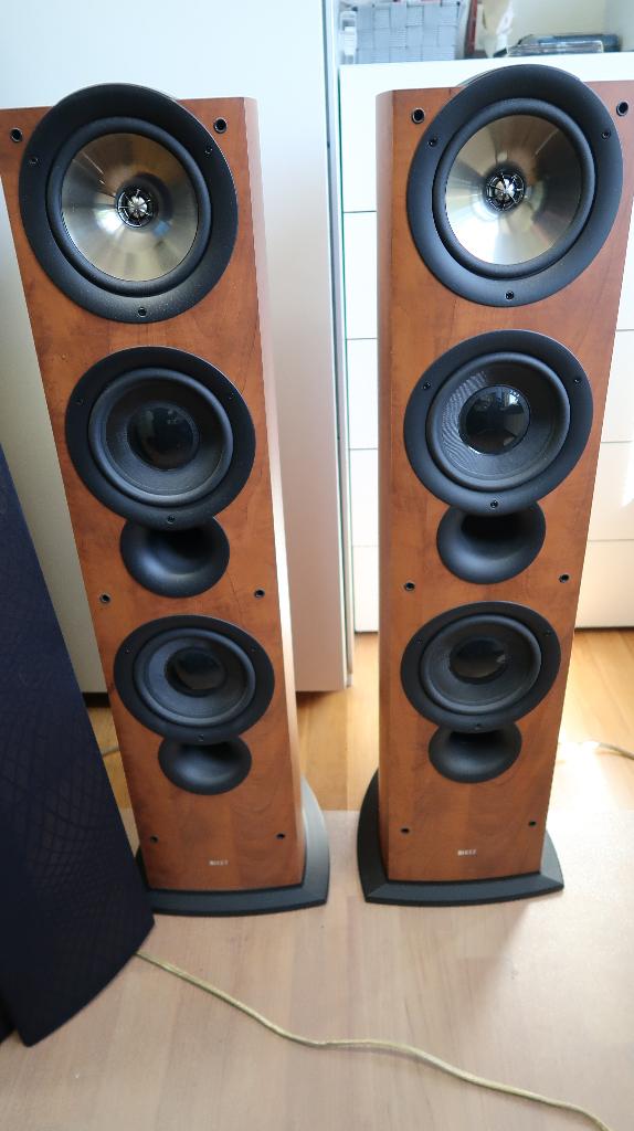Kef IQ 90, Gebruikt, 120 watt of meer, Front, Rear of Stereo speakers, Ophalen