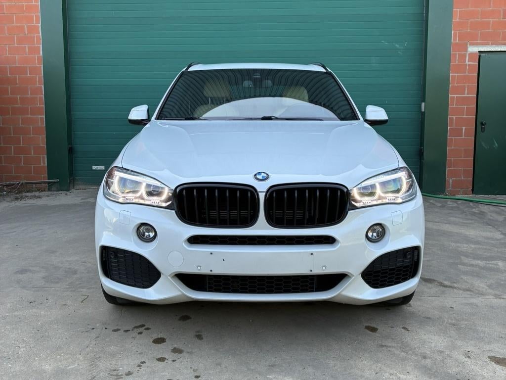 BMW X5 xDrive40e iPerformance *M-sport* Navi *Hybride *BTW, Auto's, 78 g/km, 4 cilinders, Wit, Leder