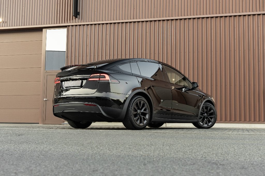 Tesla Model X 100 kWh Dual Motor Long Range AWD, Automaat, Zwart, Leder, 5 zetels