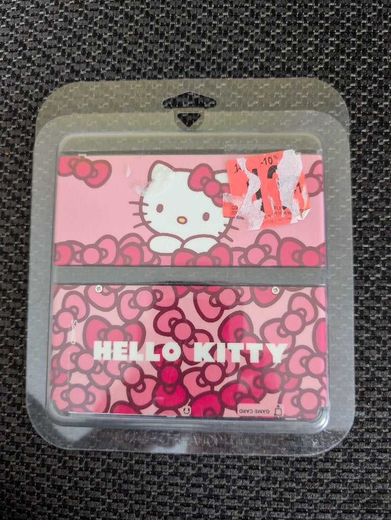 Cover Plate NEW Nintendo 3DS - Hello Kitty, Ophalen of Verzenden, Nieuw, 3DS, Hoesje, Tasje of Behuizing