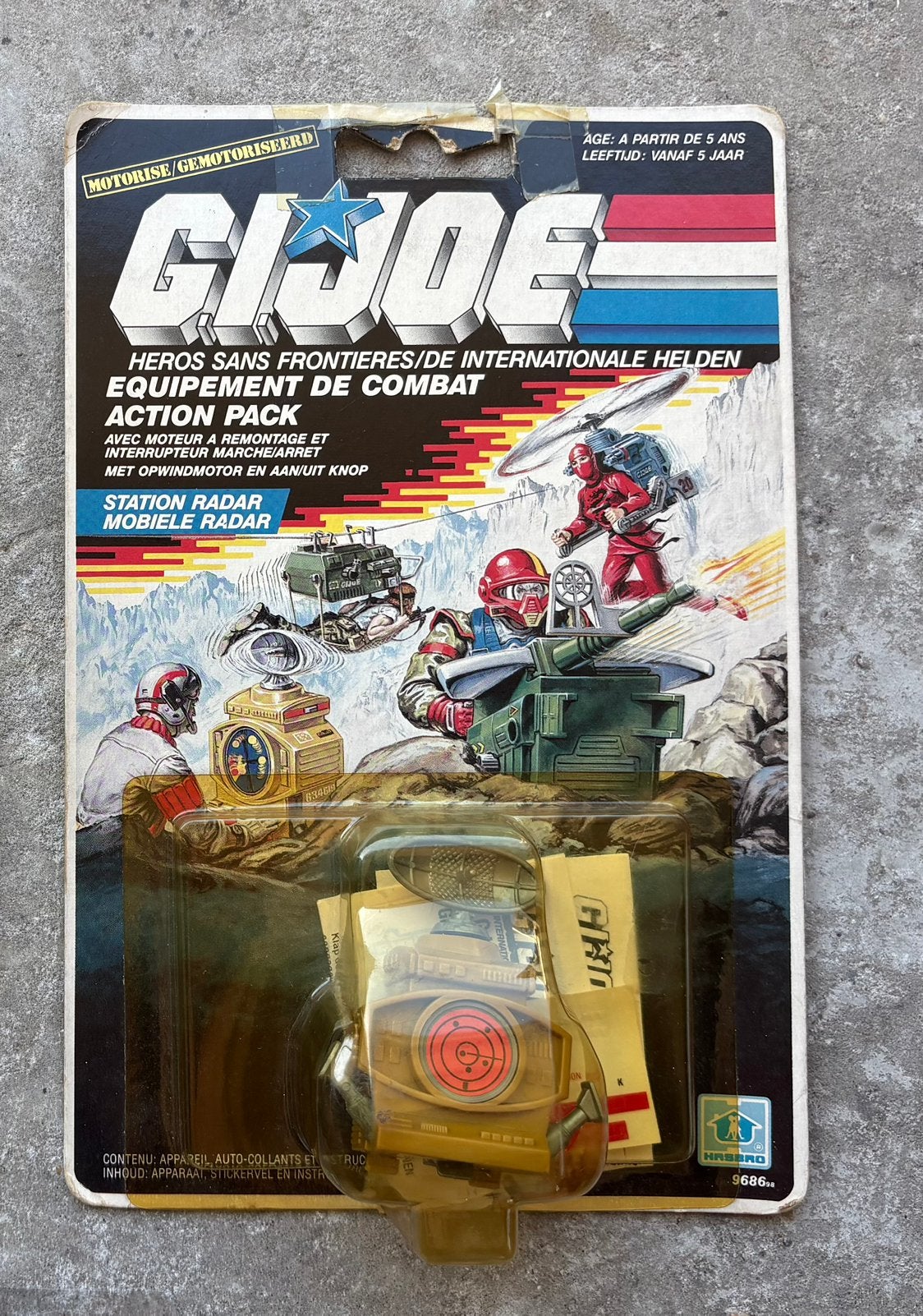 Gijoe vintage action pack moc, Ophalen of Verzenden, Nieuw