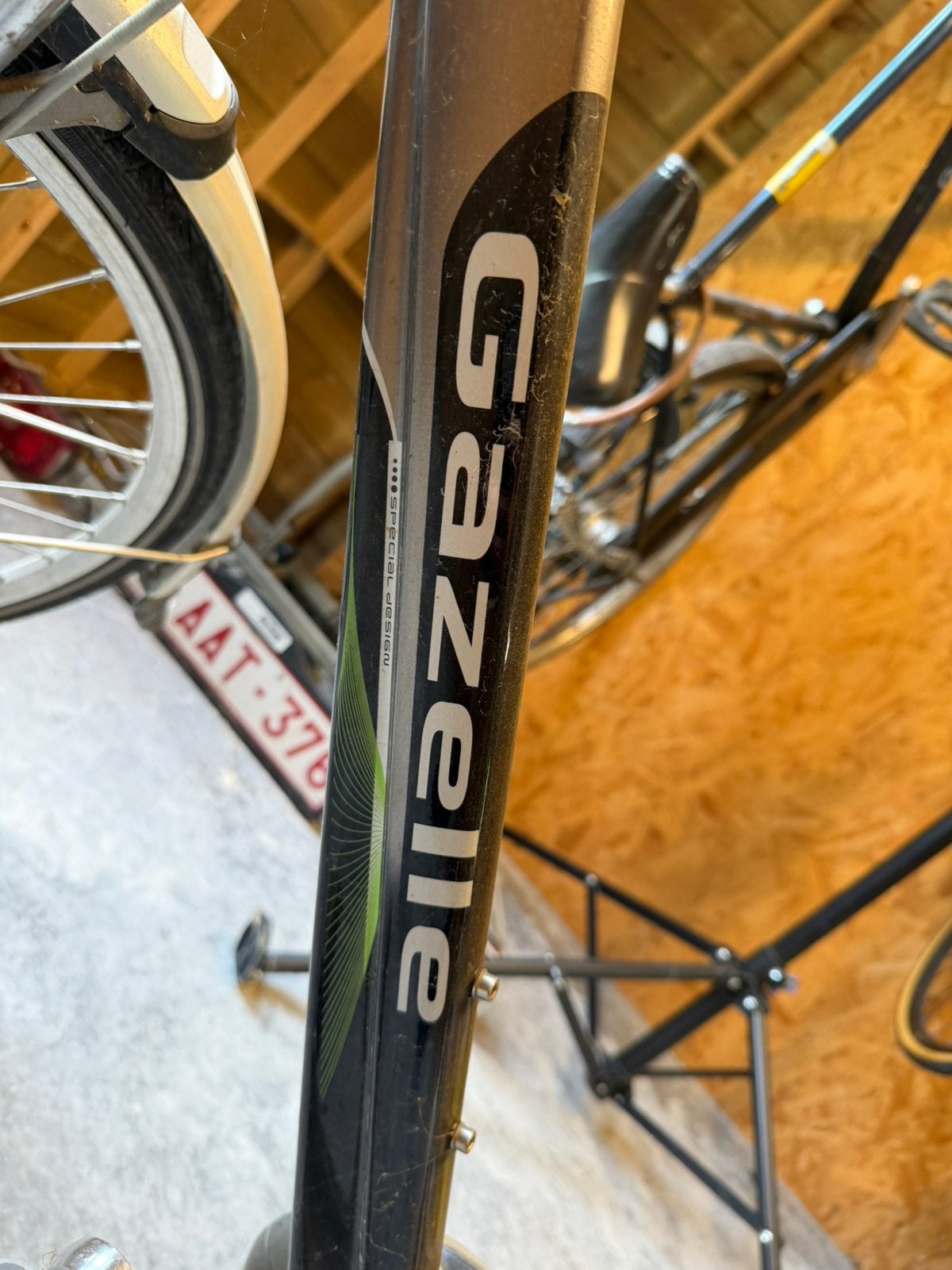 Gazelle orange XL fiets met kinderzitje, Fietsen en Brommers, Fietsen | Dames | Sportfietsen en Toerfietsen, Ophalen, Gebruikt