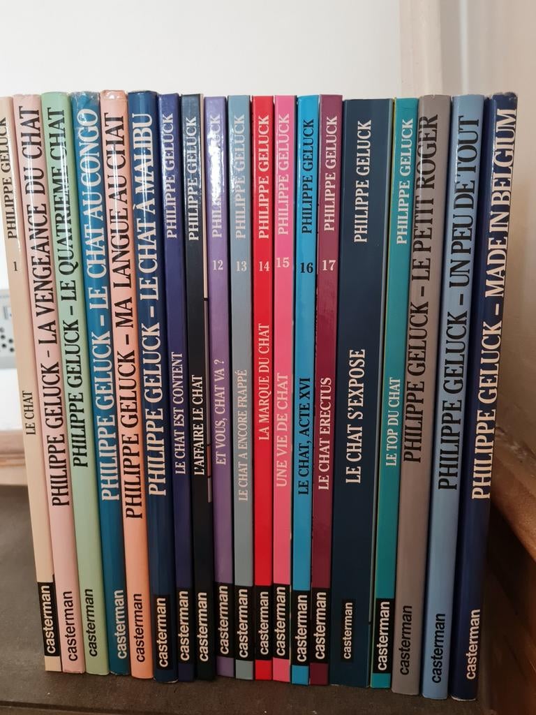 Lot de BD Philippe Geluck