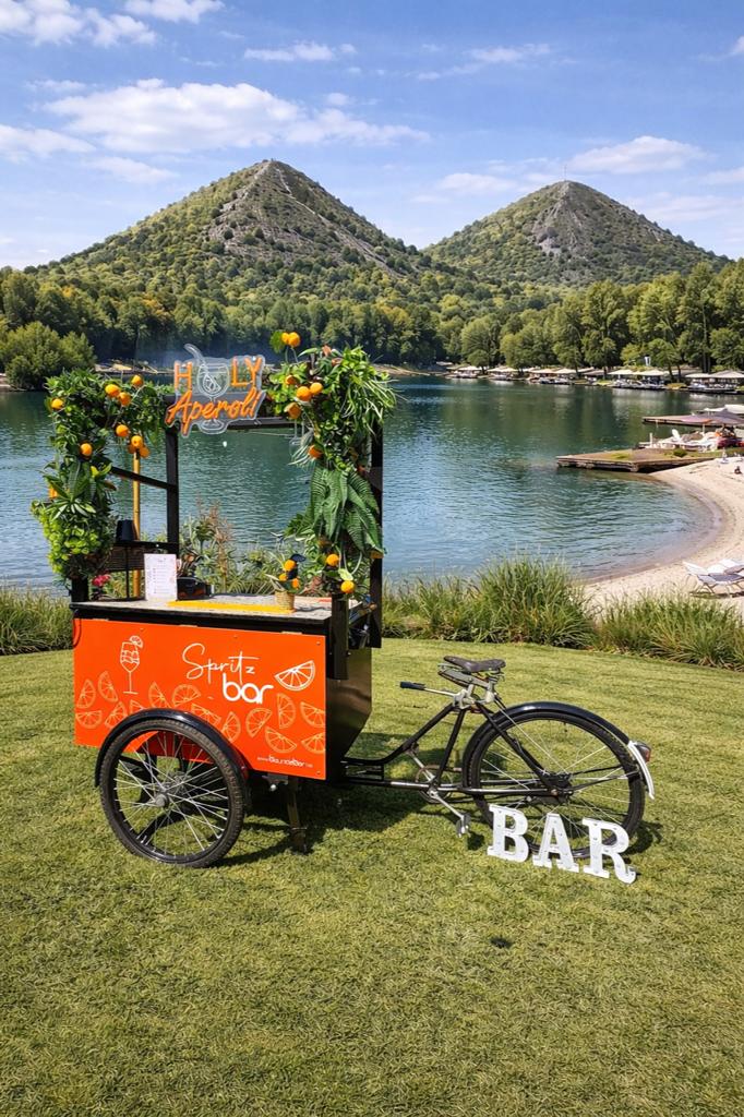 Mobiele Spritz Bar / Apero-fiets te huur, Hobby & Loisirs créatifs, Articles de fête | Location, Enlèvement ou Envoi