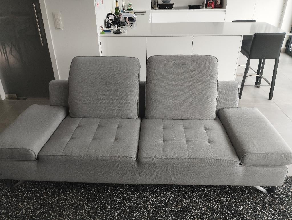Xooon Goteborg zetel 2,5-zits in stof, Huis en Inrichting, Zetels | Zetels, Ophalen, Driepersoons, 75 tot 100 cm, Zo goed als nieuw