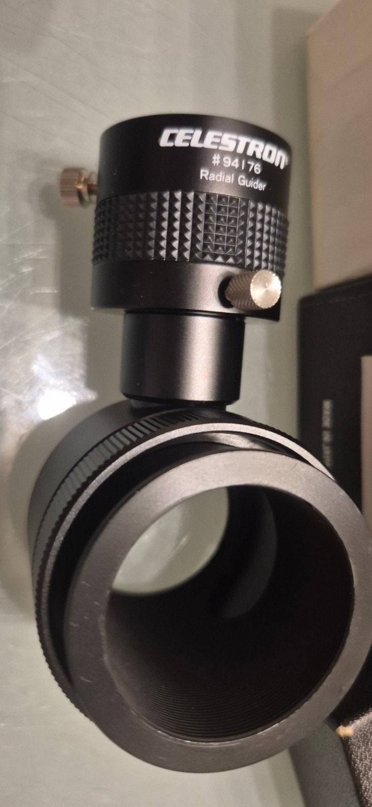 celestron Radial Off-Axis en micro Guider 12.5mm, Audio, Tv en Foto, Optische apparatuur | Telescopen, Ophalen of Verzenden, Zo goed als nieuw
