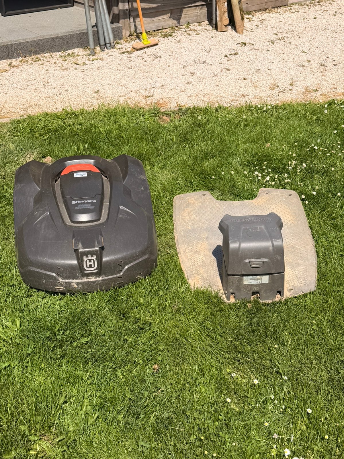 Robotmaaier Husqvarna, Tuin en Terras, Ophalen, Gebruikt