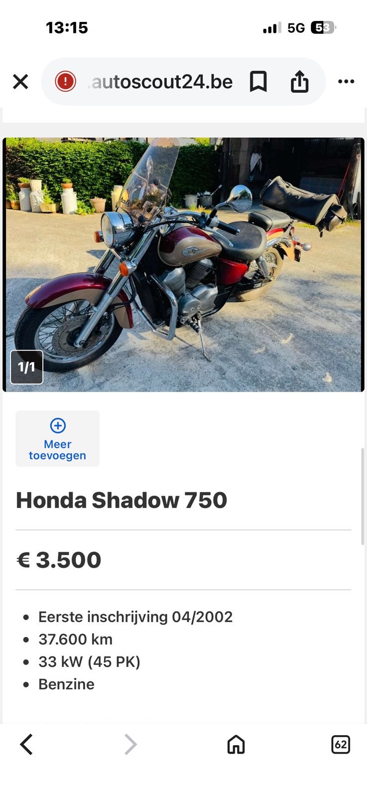 Honda shadow, Motoren, Motoren | Honda, Particulier