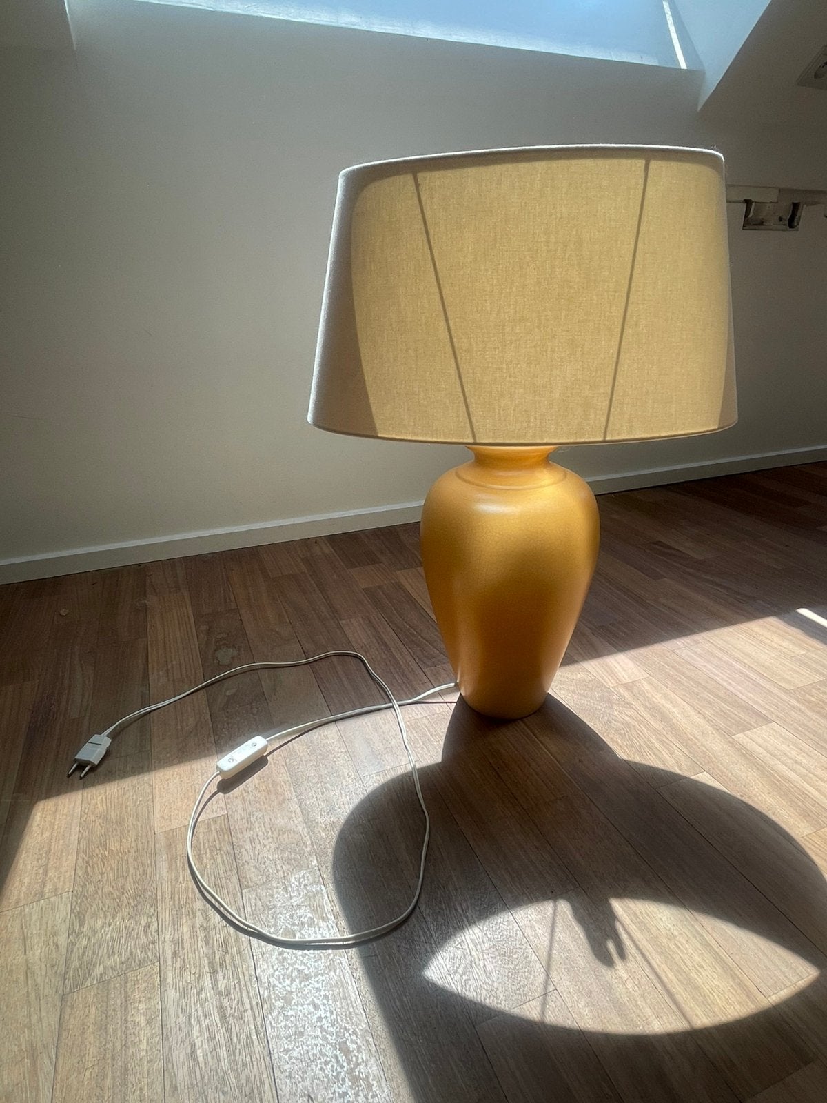 Vintage retro lamp, Ophalen, Gebruikt, Vintage, 60 cm