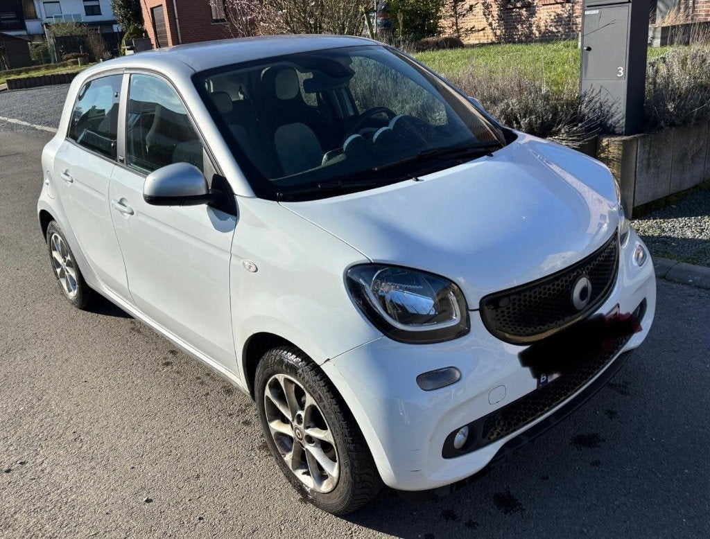 Smart Forfour, Cuir, Achat, Boîte manuelle, Noir