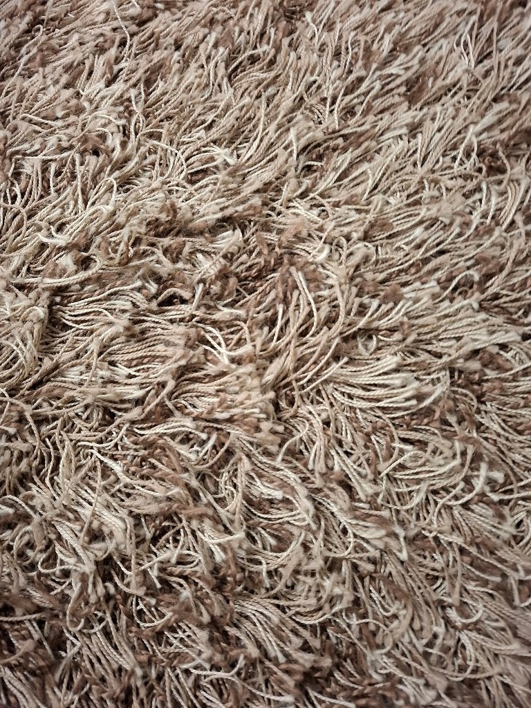 Hoogpolige mat, Huis en Inrichting, Ophalen, Beige, 150 tot 200 cm, 150 tot 200 cm