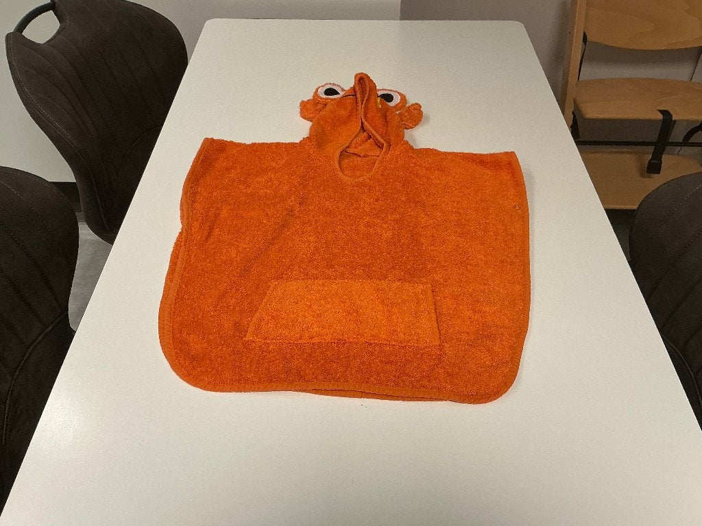 Badponcho Woody 2 tot 4 jaar ongeveer, Enfants & Bébés, Garçon, Enlèvement ou Envoi, Autres types, Utilisé