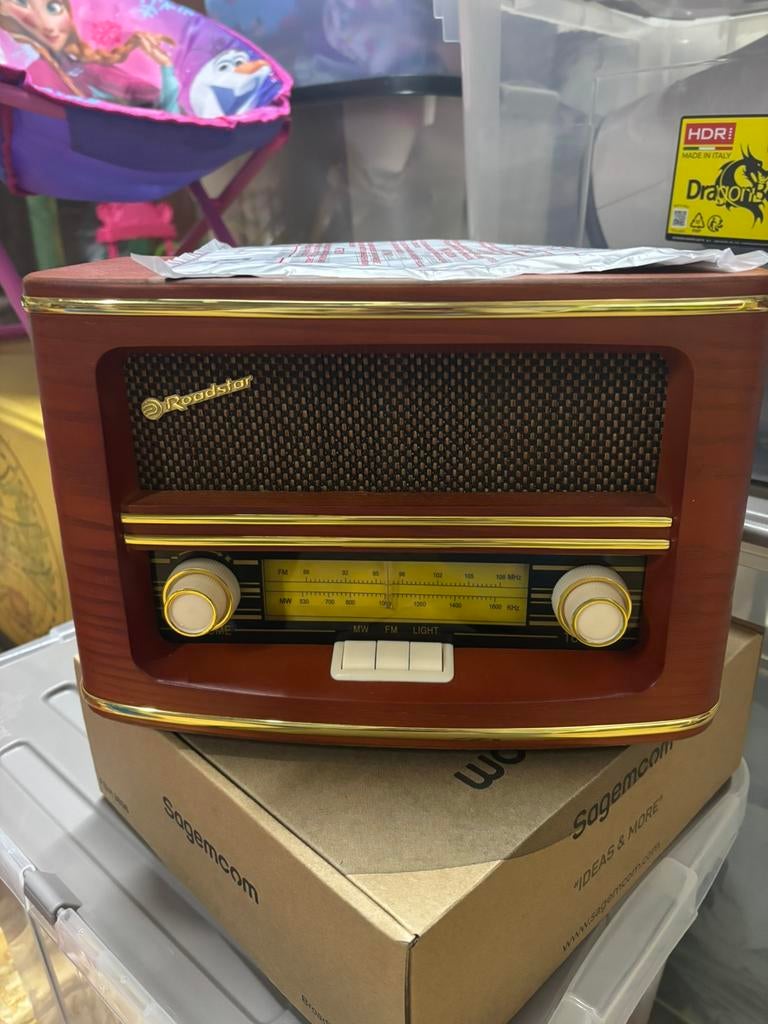 Radio Roadstar, Audio, Tv en Foto, Ophalen, Zo goed als nieuw, Radio