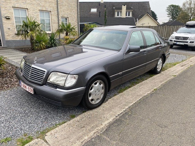Unieke Mercedes W140 S600 Lang Oldtimer NIEUWSTAAT, Auto's, Automaat, 4 deurs, Achterwielaandrijving, Zwart