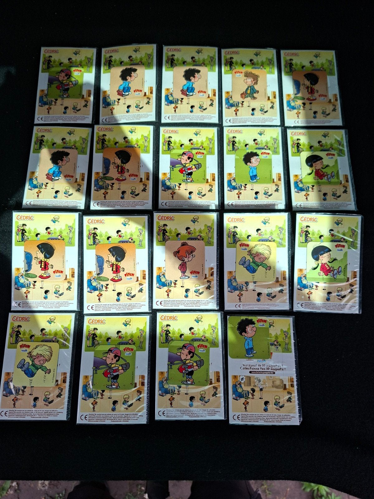 Cedric pitch, Collections