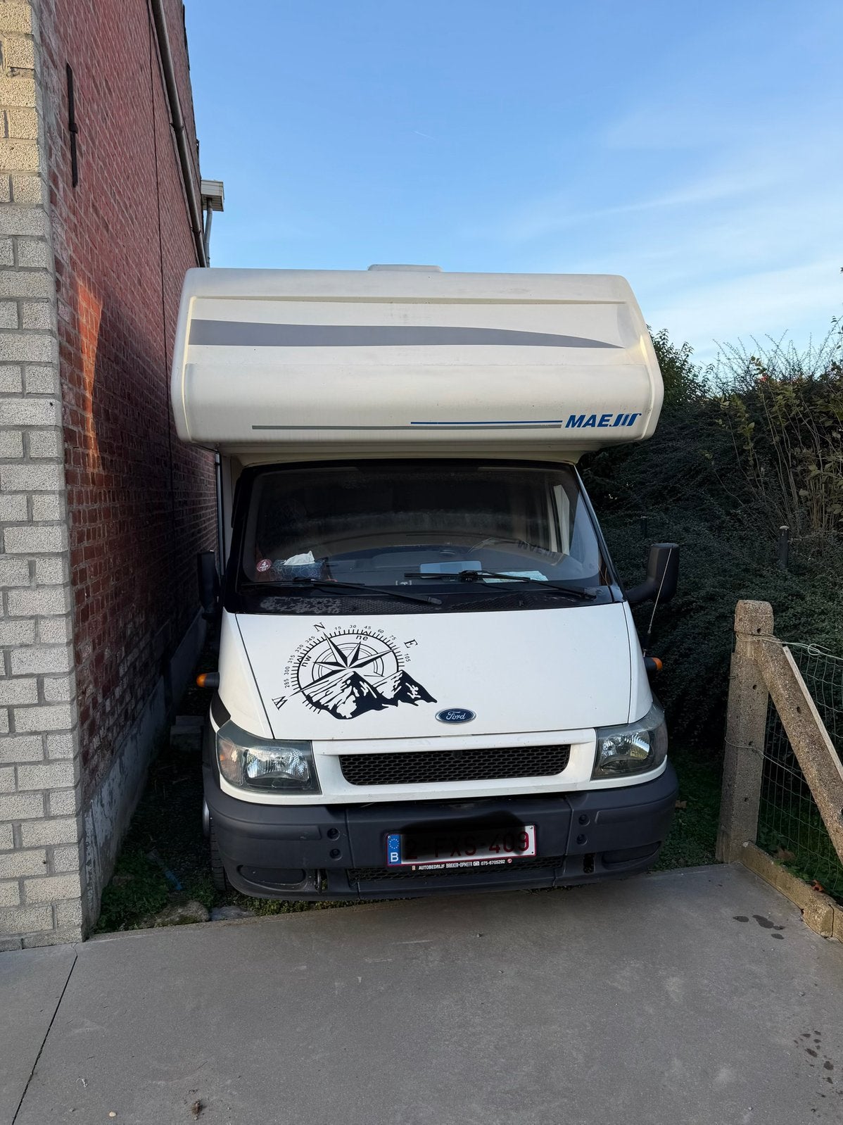 Ford Transit camper 2001.500W zonnepanelen 600Ah lithium, Caravans en Kamperen, Ophalen, Gebruikt
