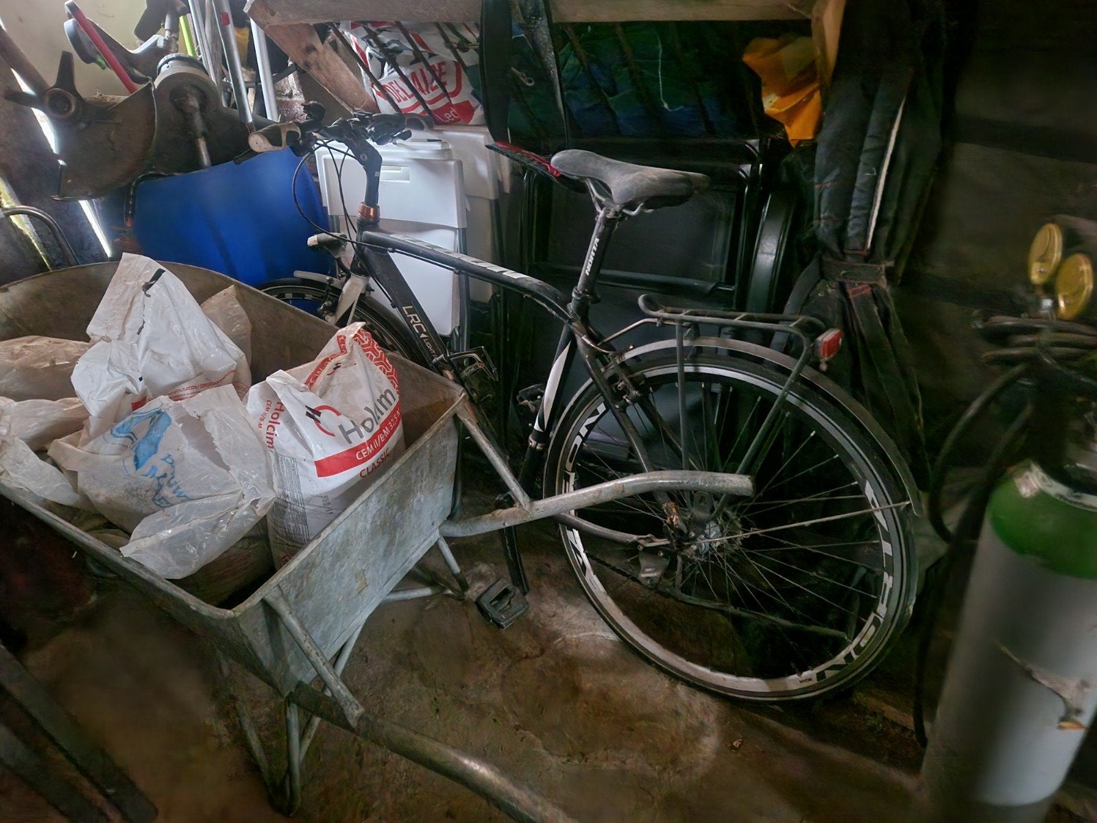 Fiets norta, Ophalen