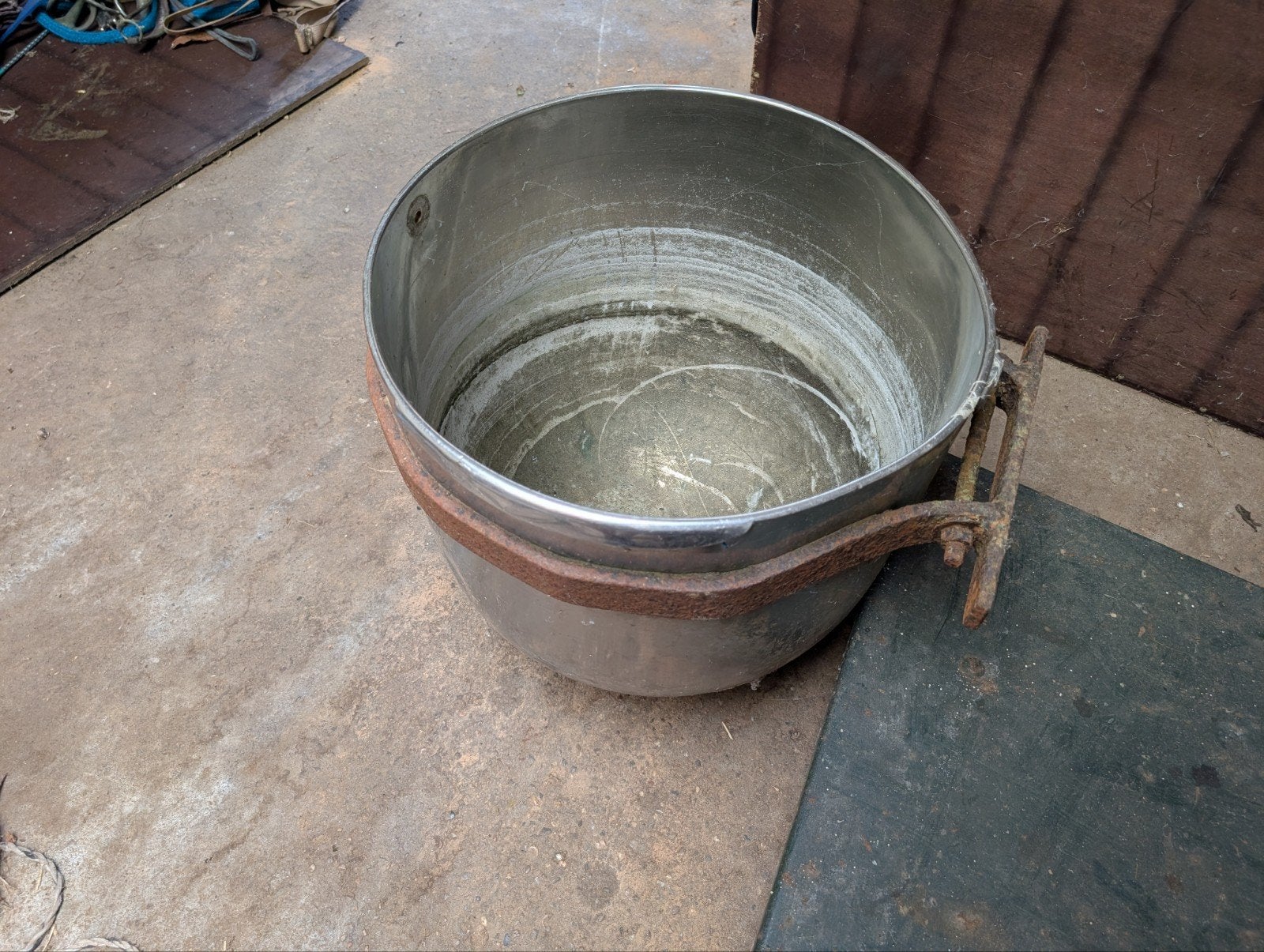 Inox voederbak