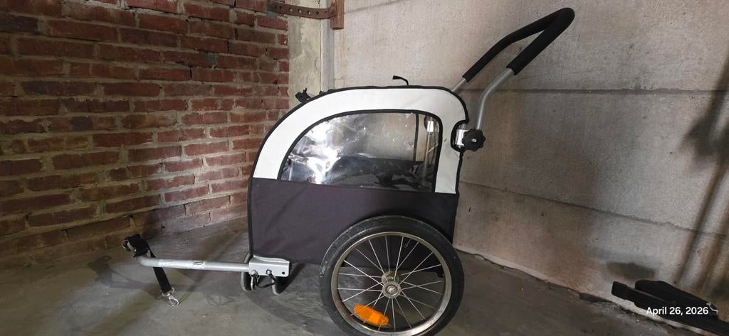Honden fietskar buggy, aanhangwagen, wandelwagen, Dieren en Toebehoren, Ophalen