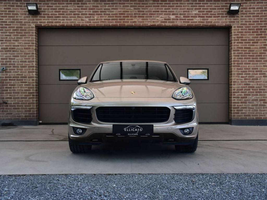 Porsche Cayenne 3.0i V6 PHEV S E-HYBRID SCHUIFDAK / GPS / 3, Auto's, Porsche, Cayenne, USB, 0 kg, Beige