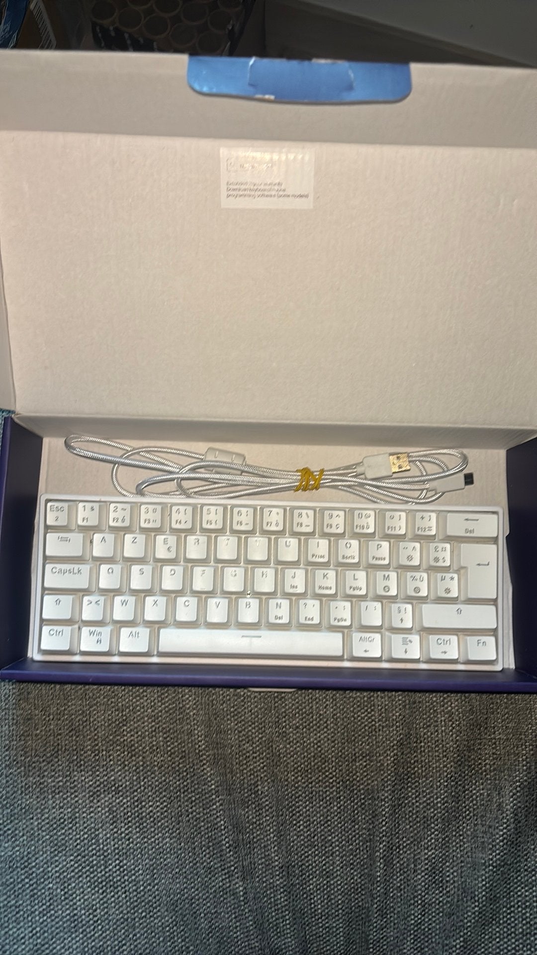 Tecurs MK203 Mechanisch Gaming Toetsenbord, Enlèvement ou Envoi, Comme neuf, Clavier gamer