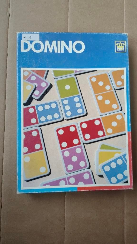 Gezelschapsspel Domino, Ophalen of Verzenden, Gebruikt, Taal en Lezen