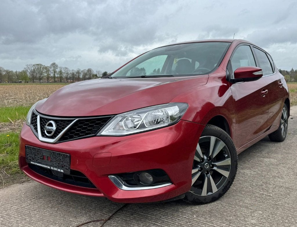 Nissan Pulsar 1,2 benz., b.j. 12/2016. Gekeurd vvk, Rouge, Achat, Euro 6, Particulier
