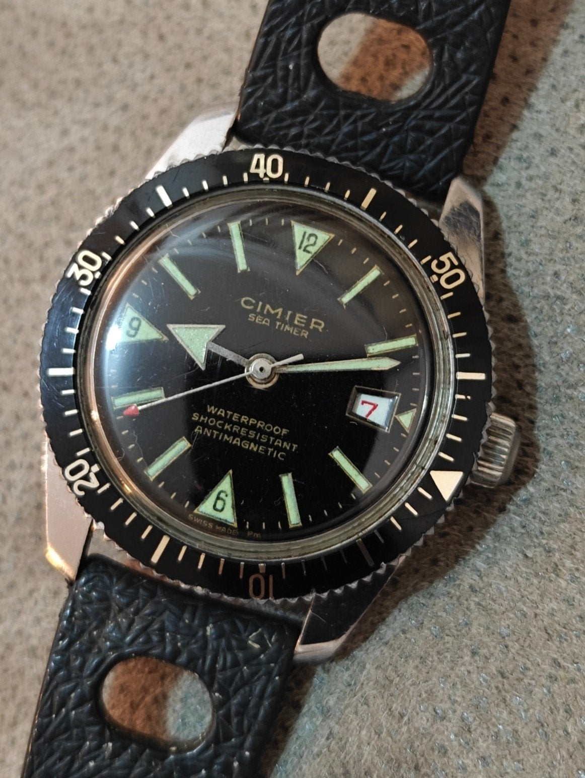 Montre de plongée vintage, Enlèvement ou Envoi
