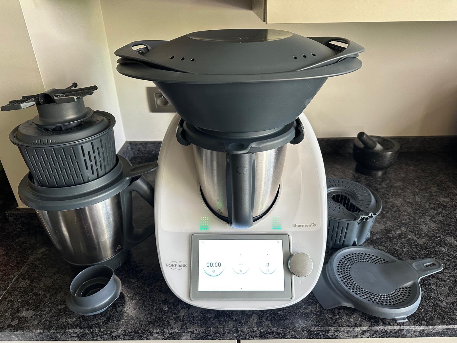 Thermomix TM6 - Uitstekende staat compleet (2023), Ophalen, Gebruikt, Vaatwasserbestendig