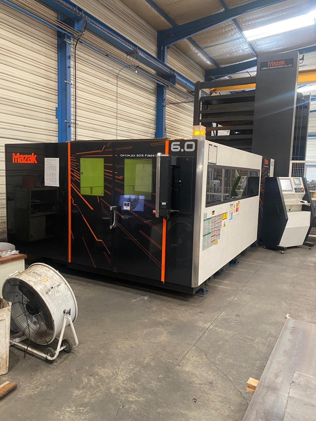 Mazak Optiplex 3015 6kw fiberlasersnijden, Zakelijke goederen, Ophalen