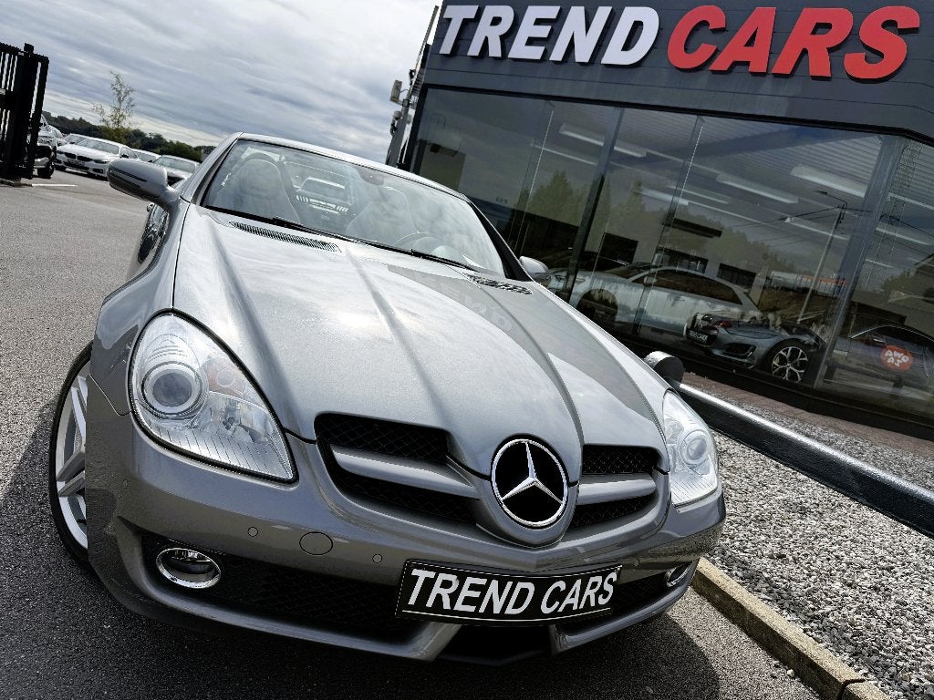 Mercedes-Benz SLK 200 Kompressor AUT. AMG CAP AR/AV BOISERIE, Autos, Cuir, Argent ou Gris, Achat, 135 kW