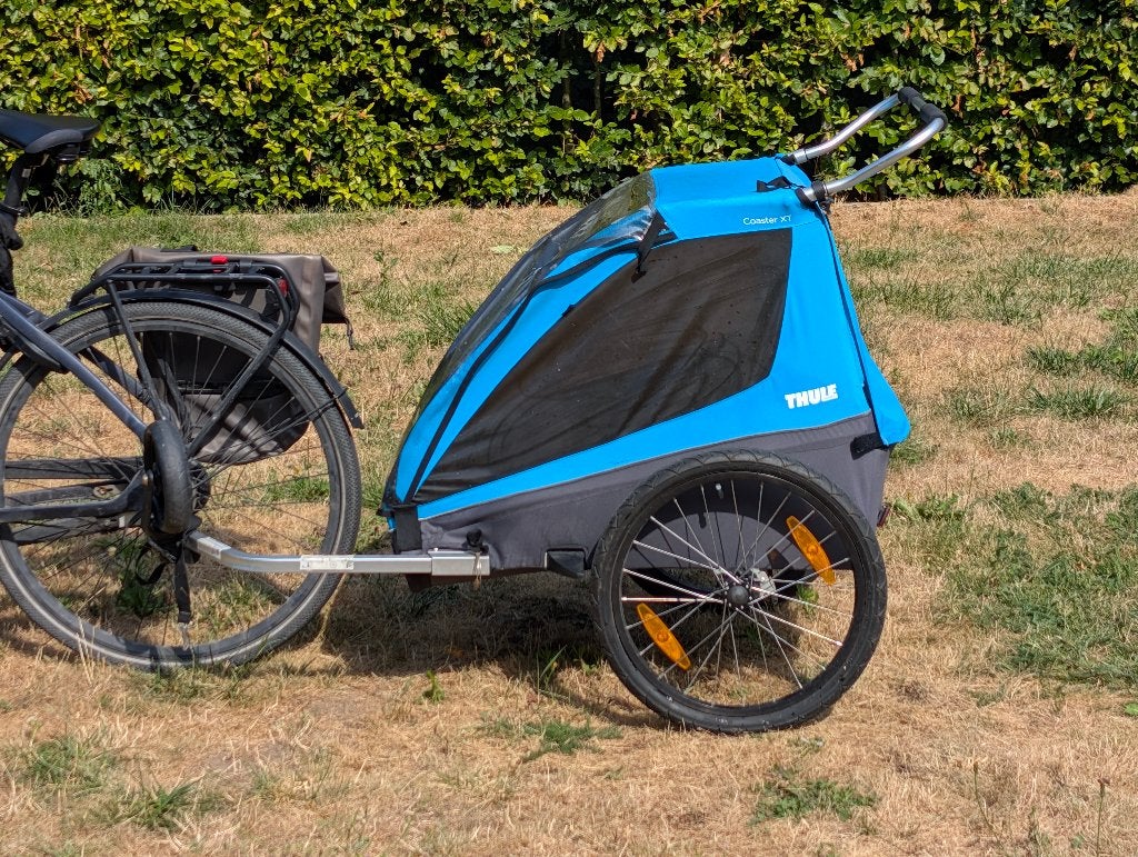 Fietskar/wandelwagen Thule Coaster XT – perfecte staat, Ophalen, Opvouwbaar, Zo goed als nieuw, Thule xt