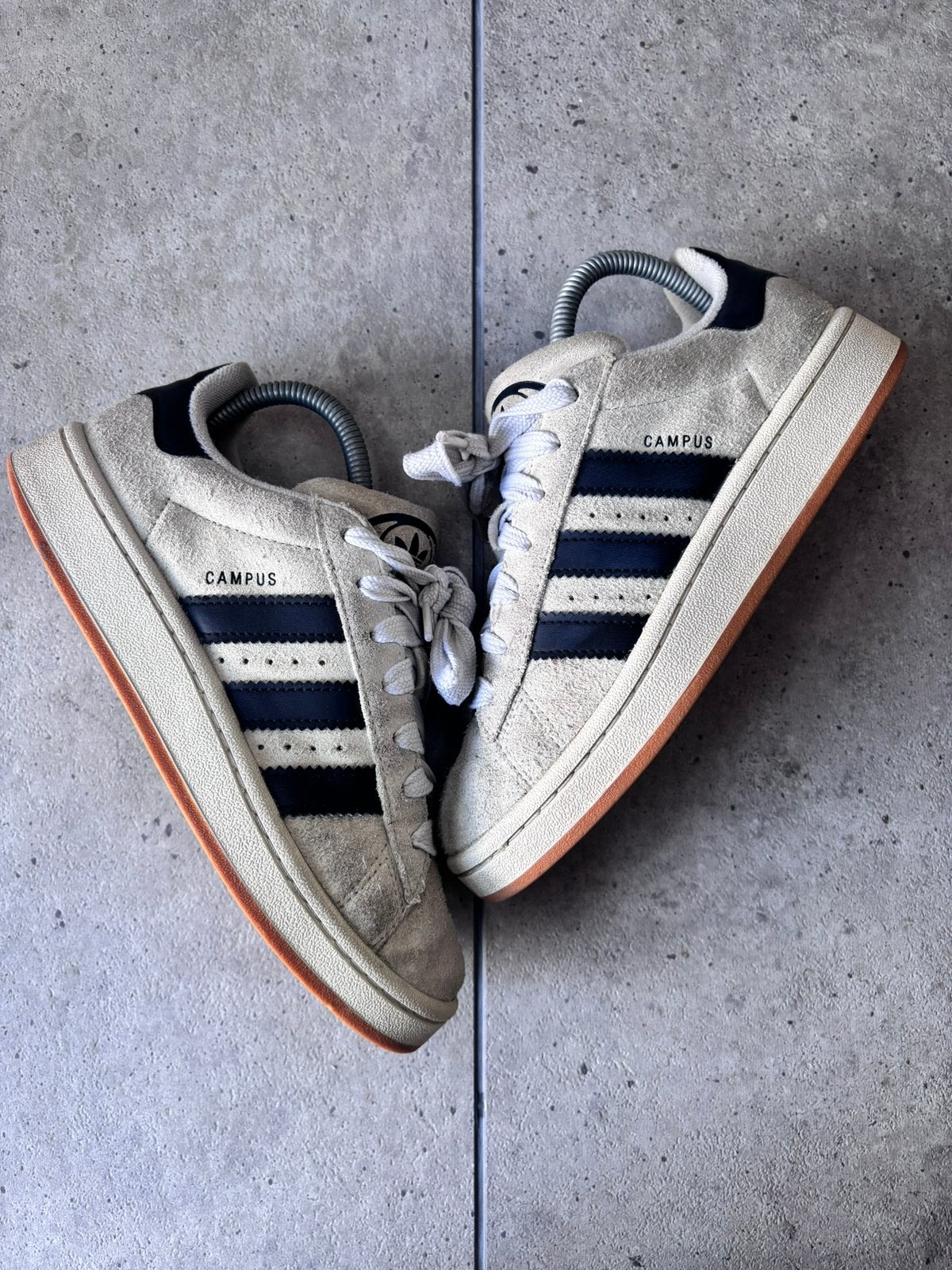 Adidas Campus 00S Crystal White Core Black 38, Kleding | Dames, Schoenen, Beige, Ophalen of Verzenden, Zo goed als nieuw, Sneakers