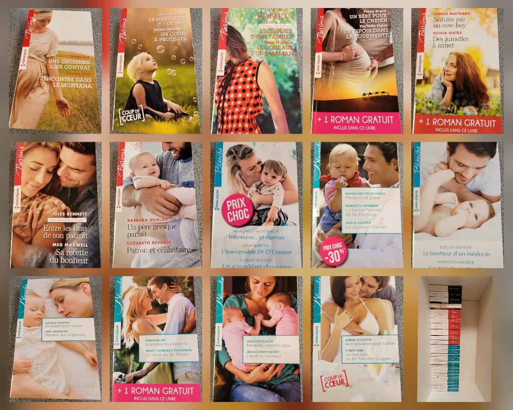 Collection Harlequin : Évasion, Passion et Suspense, Enlèvement, Comme neuf
