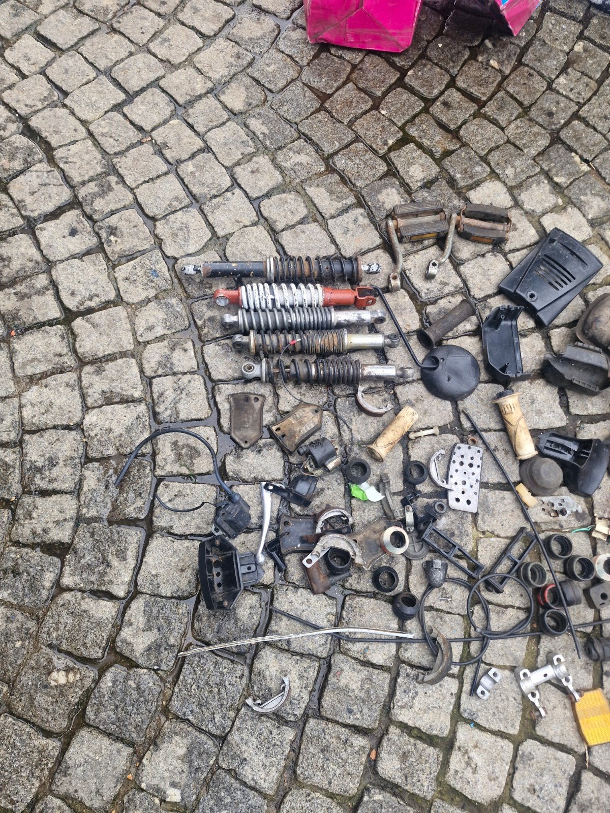 lot de pièces honda camino, Vélos & Vélomoteurs, Enlèvement ou Envoi