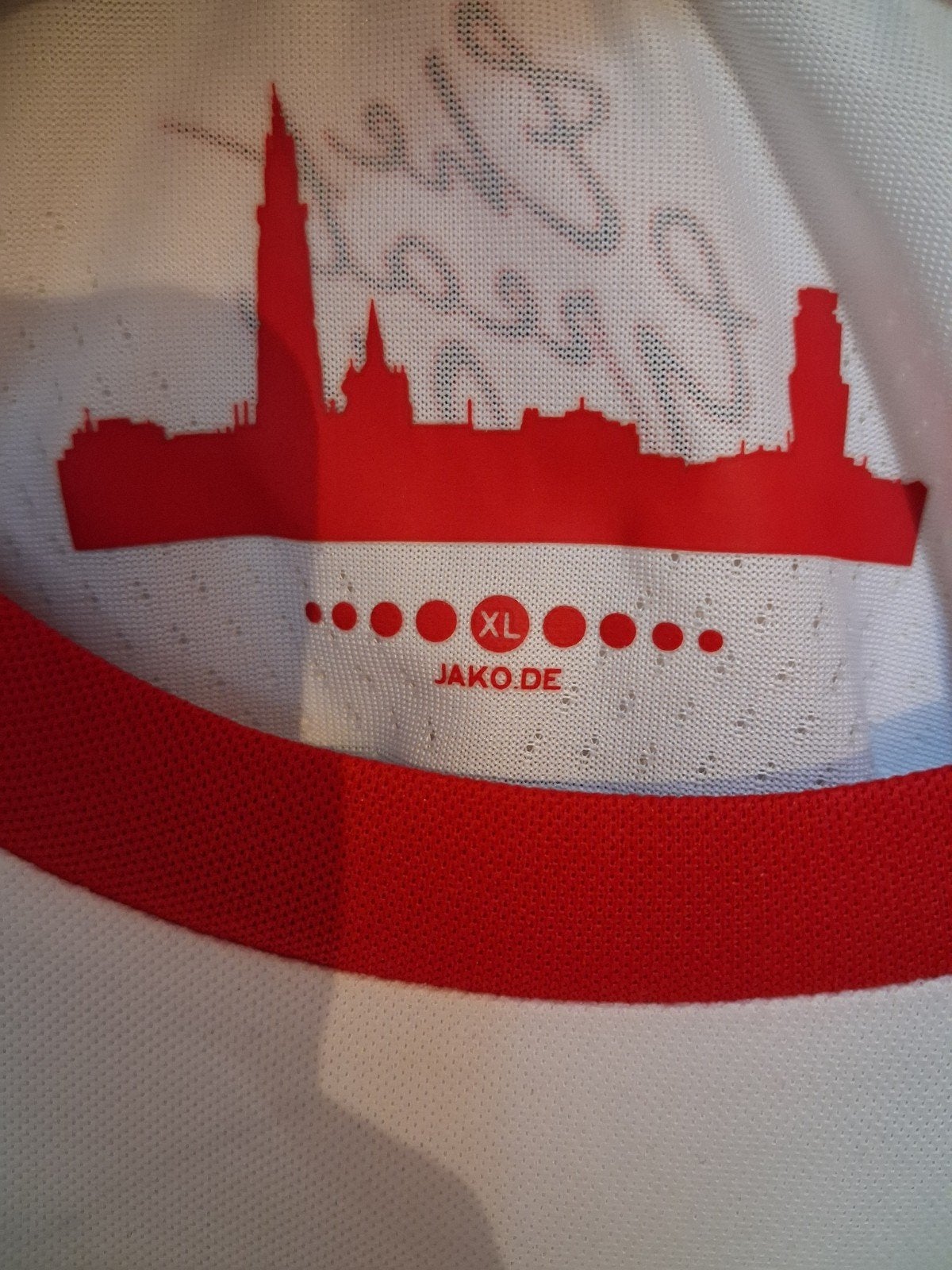 gesigneerd voetbalshirt RAFC, Verzamelen, Ophalen, Nieuw, Shirt