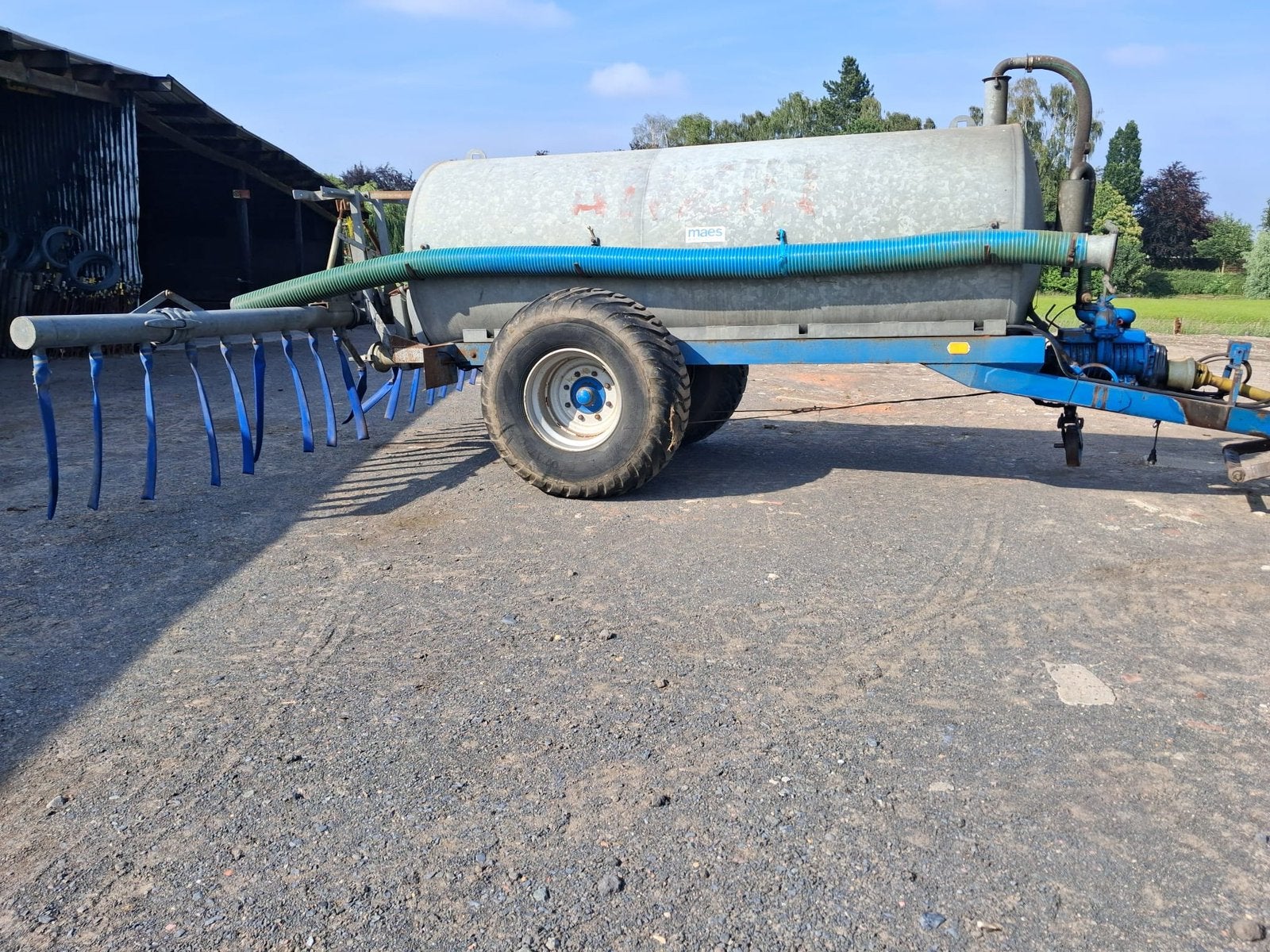 Aalton / Beerton 4000 liter, Ophalen, Akkerbouwbedrijf