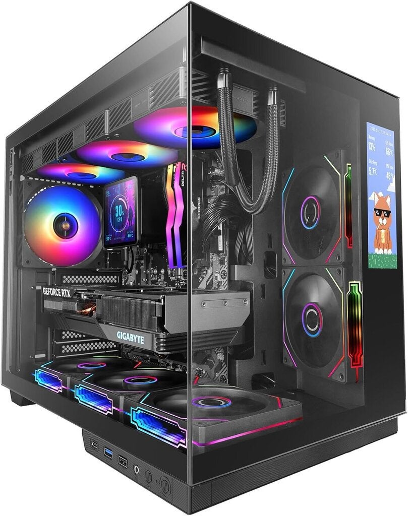 Gaming Behuizing, Computers en Software, Desktop Pc's, Ophalen, Zo goed als nieuw, Gaming