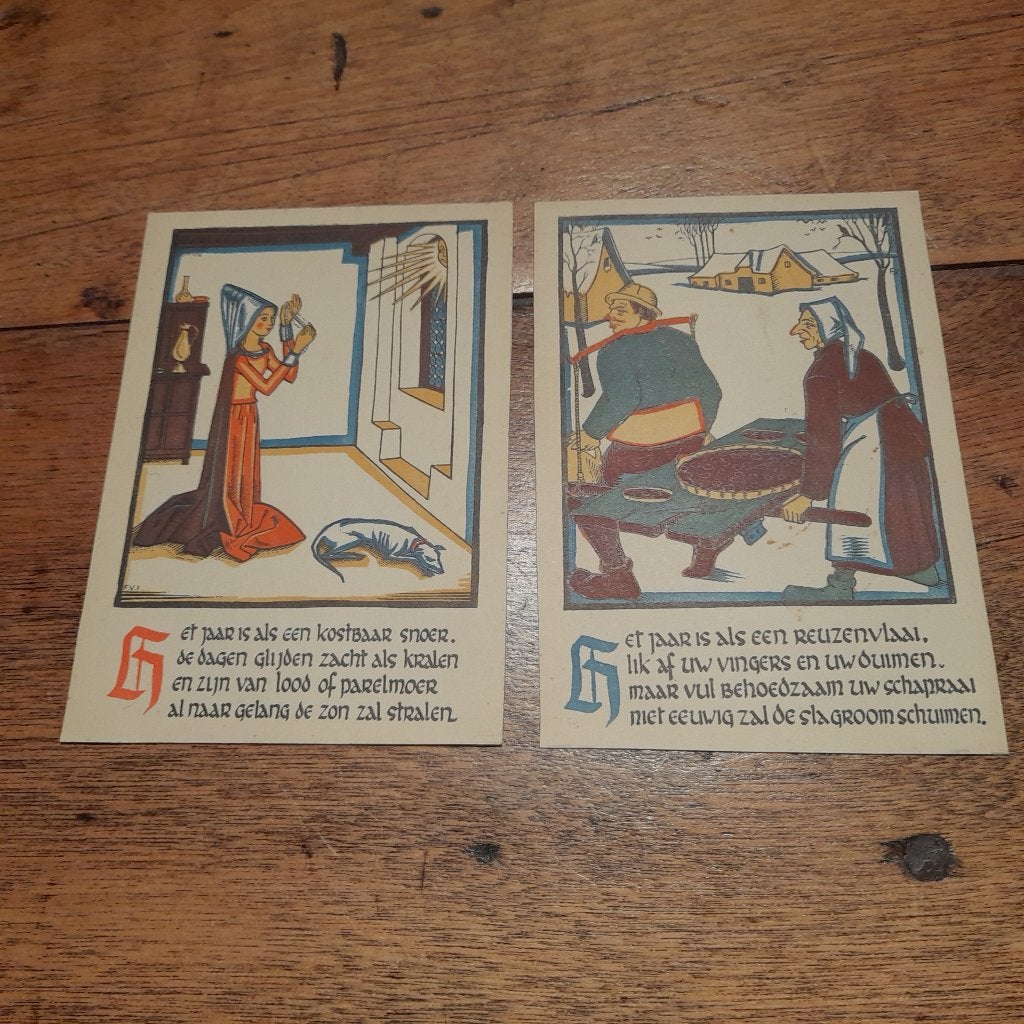 frans van immerseel/ uit de reeks immerseeltjes vl. folklore, Enlèvement ou Envoi