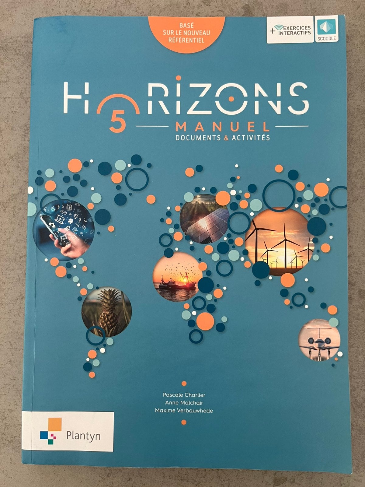 Geographie - Horizons 5 - Manuel, Enlèvement ou Envoi, Comme neuf, Secondaire, Géographie
