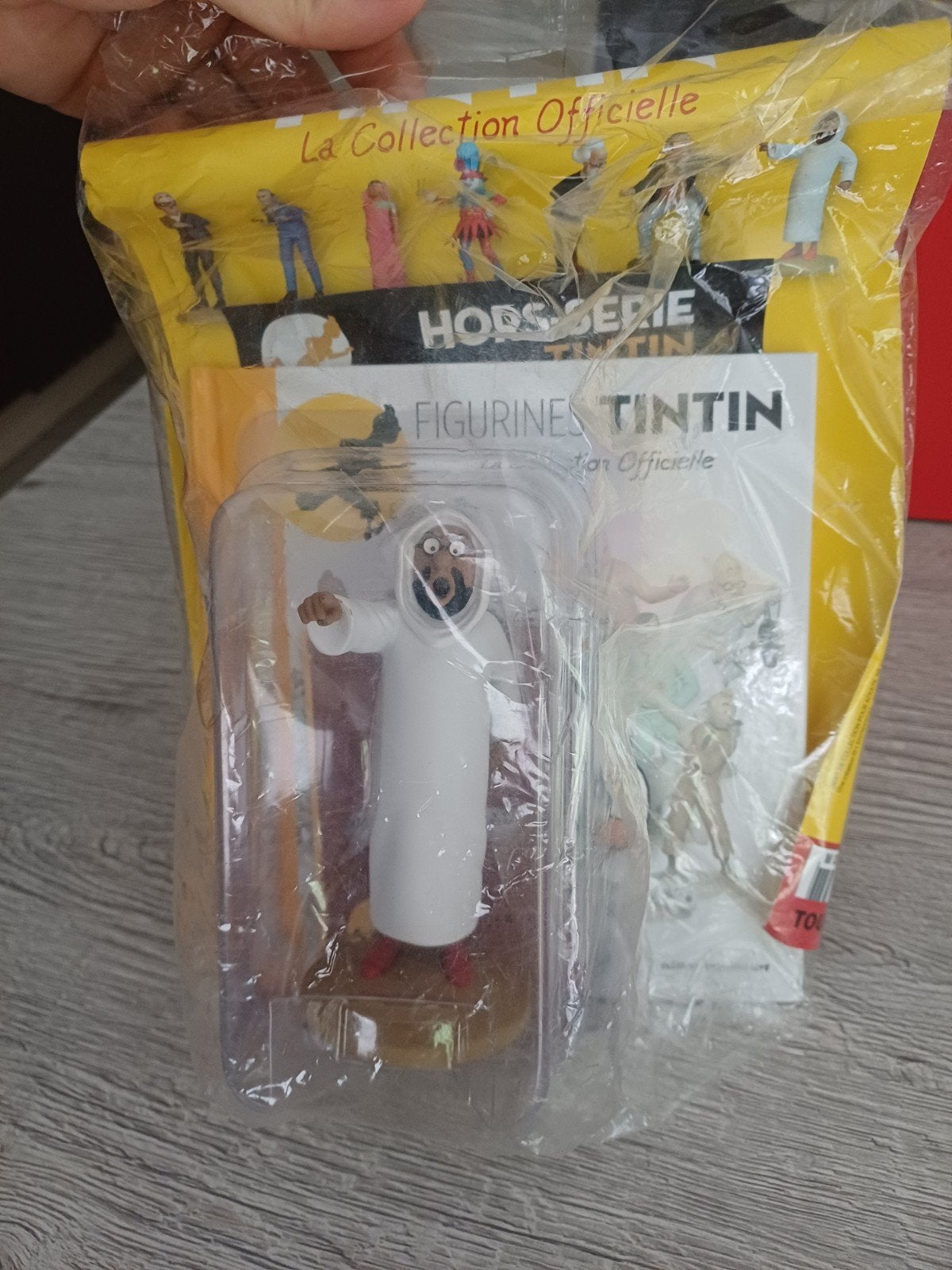 Figuur Kuifje Omar Ben Salaad 89 Moulinsart 
Com, Ophalen of Verzenden, Kuifje, Zo goed als nieuw, Beeldje of Figuurtje