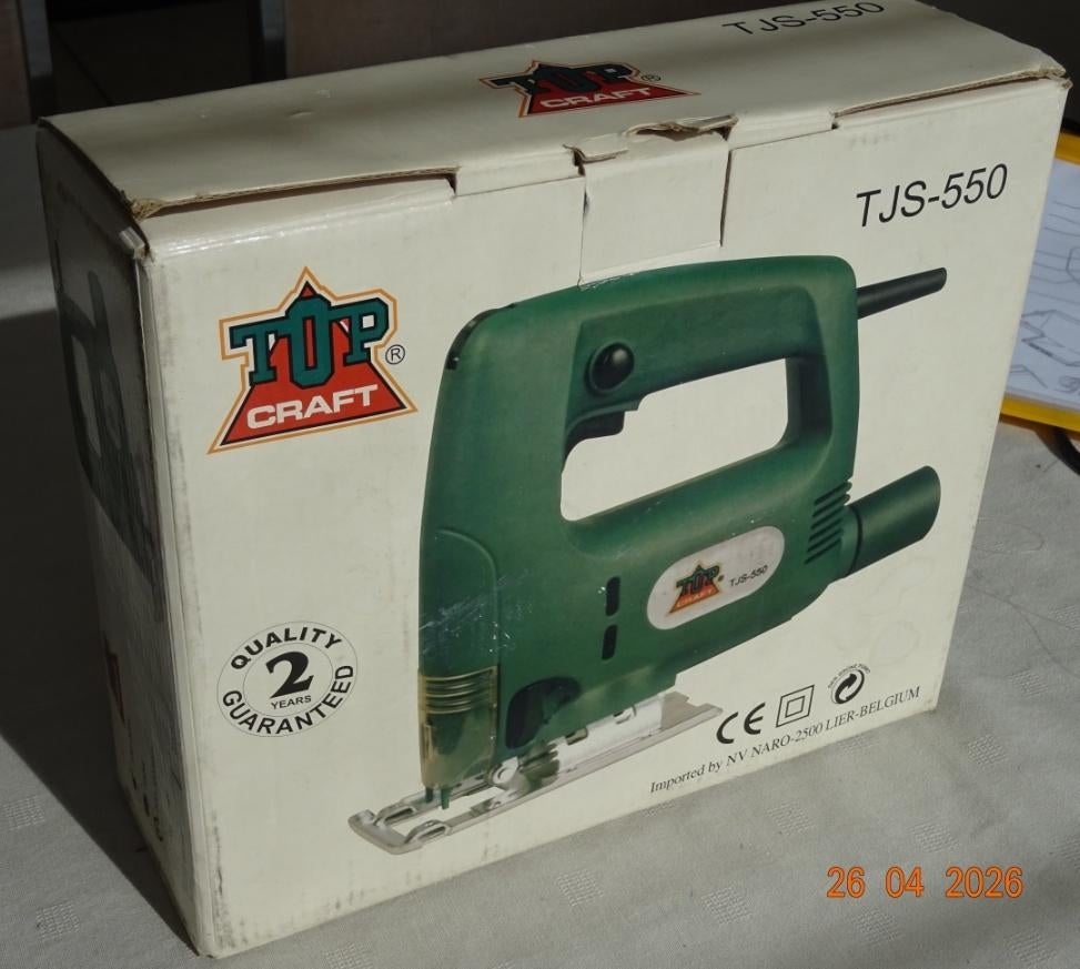 Scie sauteuse, Neuf, Moins de 600 watts, TOP CRAFT, 30 à 70 mm