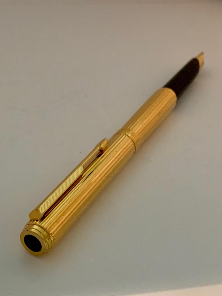 Parker 75 stylo plume plaqué or, Collections, Stylos, Enlèvement, Comme neuf, Stylo, Parker