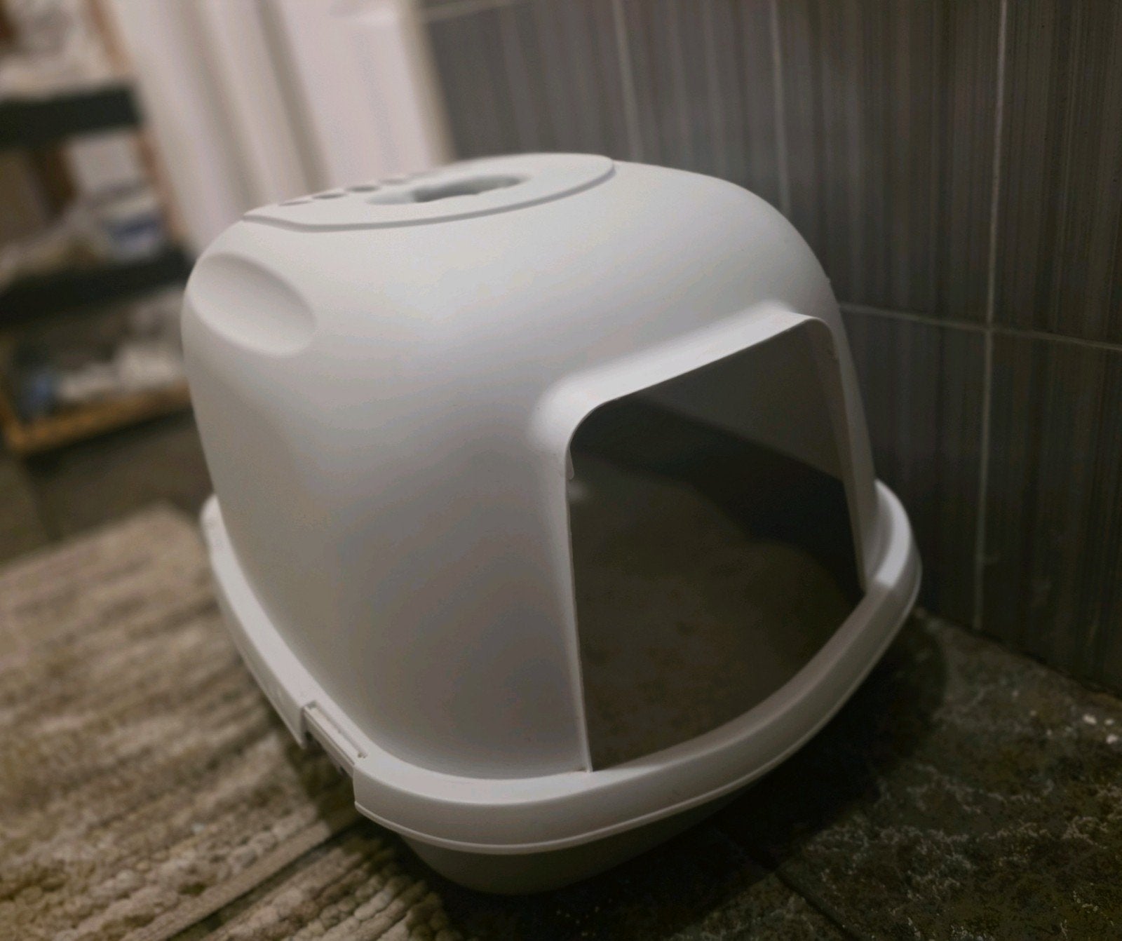 Kattenbak xxl, Dieren en Toebehoren, Ophalen, Zo goed als nieuw