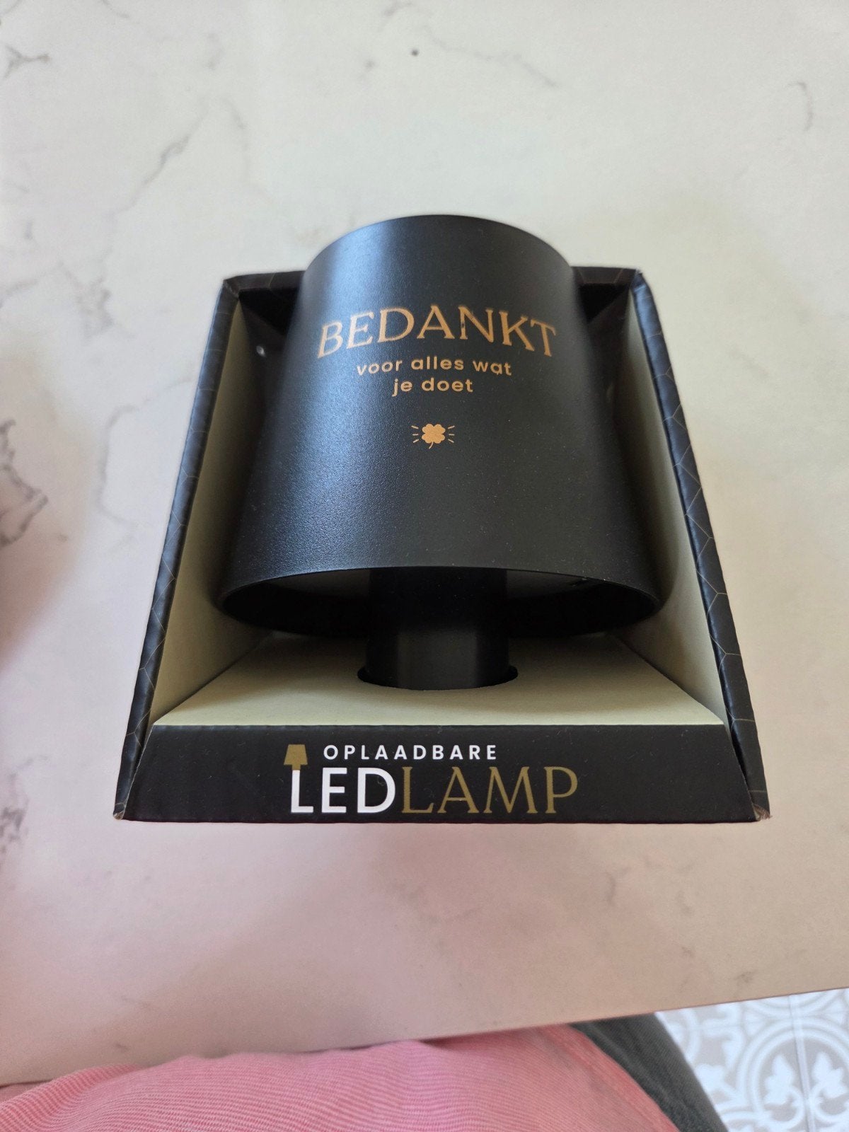 Oplaadbare ledlamp - fleslamp, Huis en Inrichting, Lampen | Tafellampen, Ophalen of Verzenden