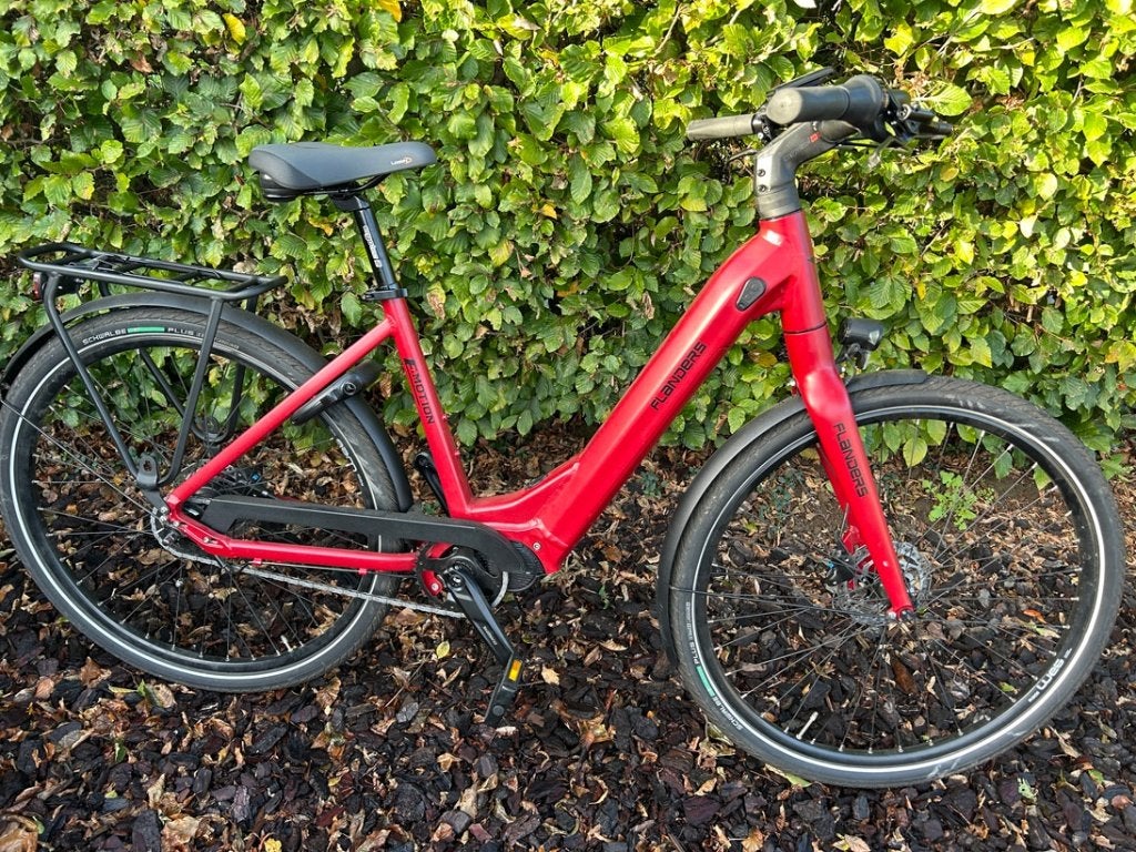 e-bike Flanders e-Motion, Shimano EP6 motor, luxe uitvoering, Fietsen en Brommers, Zo goed als nieuw, 47 tot 51 cm, 50 km per accu of meer
