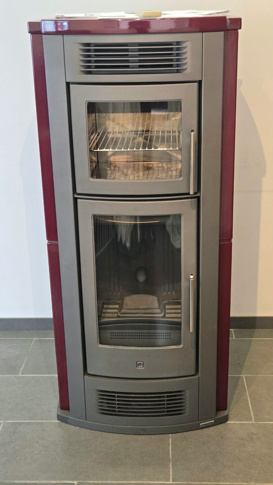 Pelletkachel Piazzetta P960F met Oven 12 Kw, Huis en Inrichting, Ophalen, Overige brandstoffen, Zo goed als nieuw, Pelletkachel