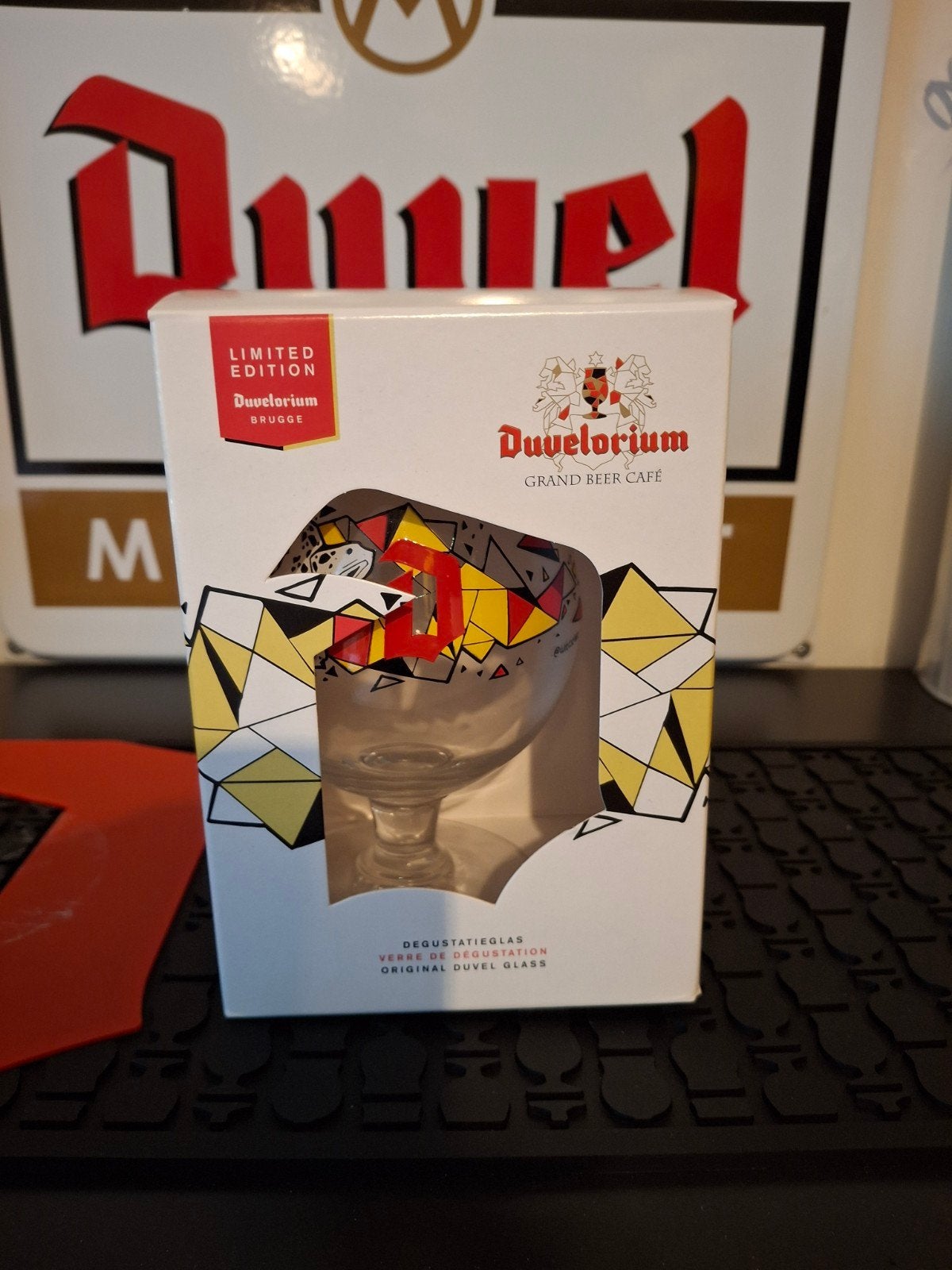 Duvelorium en verre Duvel, Enlèvement ou Envoi, Neuf, Verre à bière