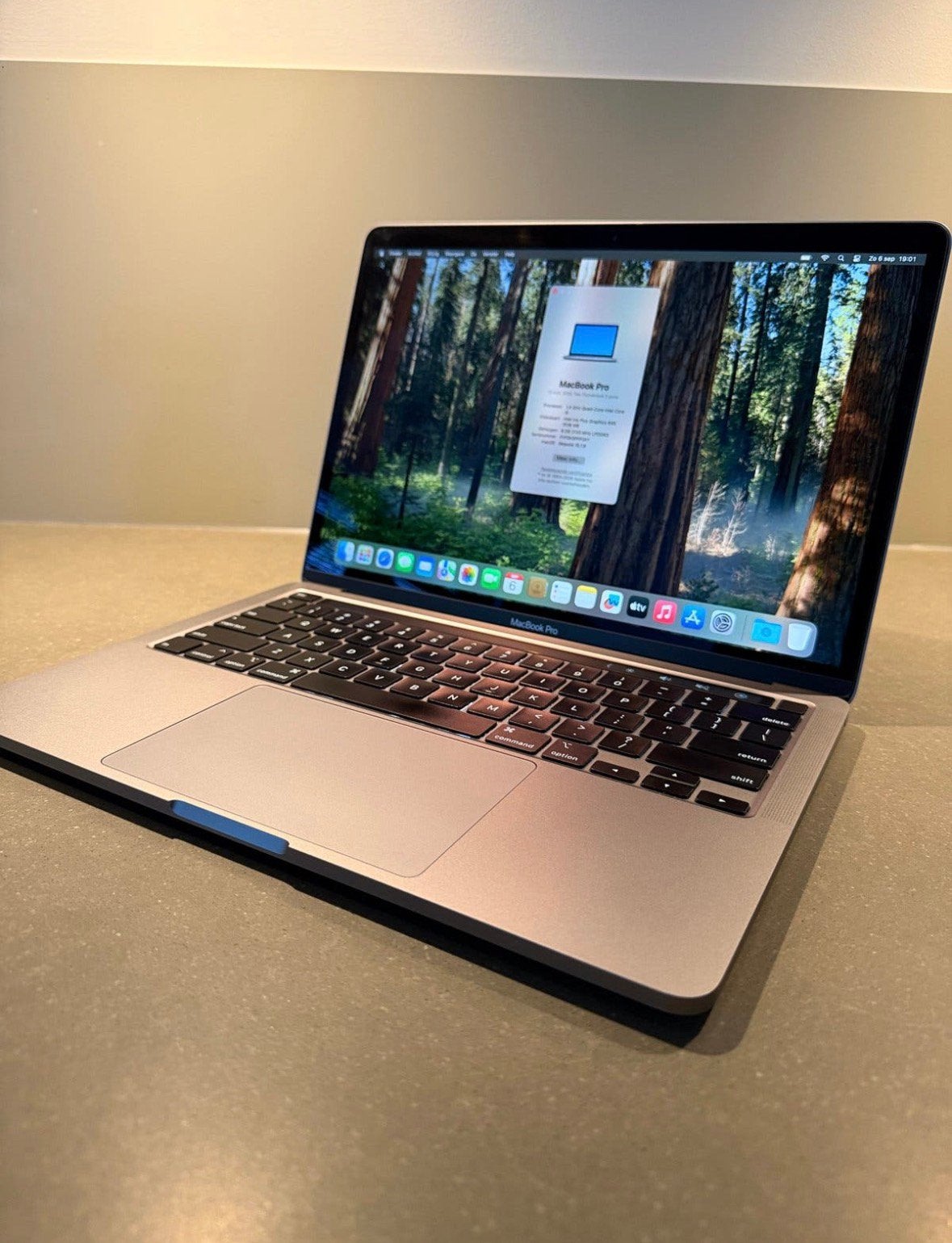 MacBook Pro 13 2020 — M16 Go de RAM — 512 Go, 13 pouces, 512 GB, Utilisé, Azerty