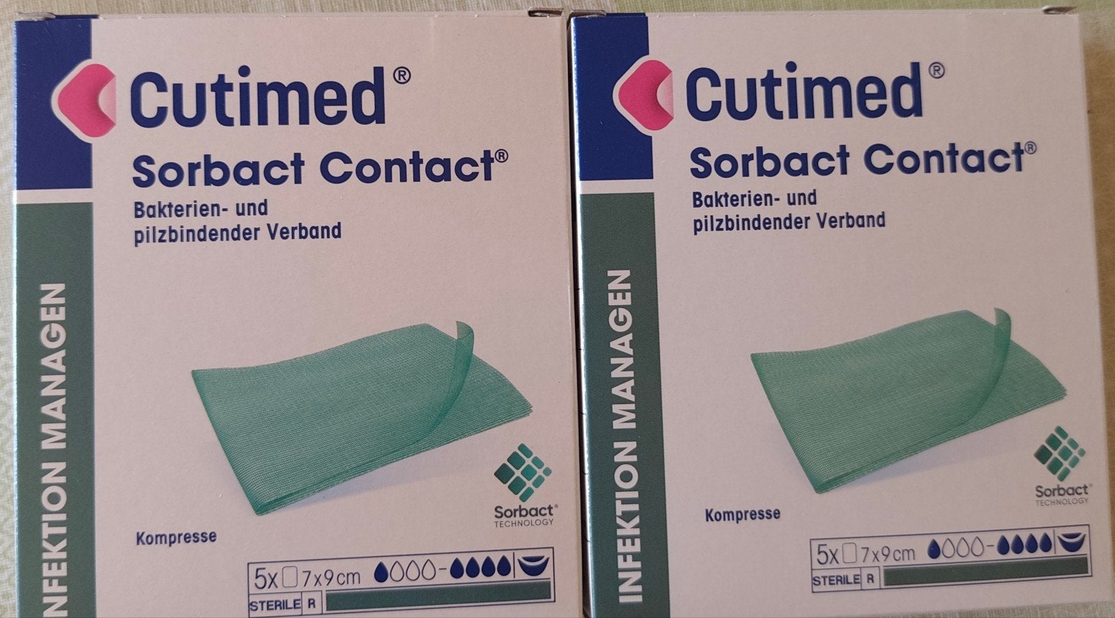 Cutimed Sorbact Contact 7  9 cm – 2 doosjes, Ophalen, Nieuw